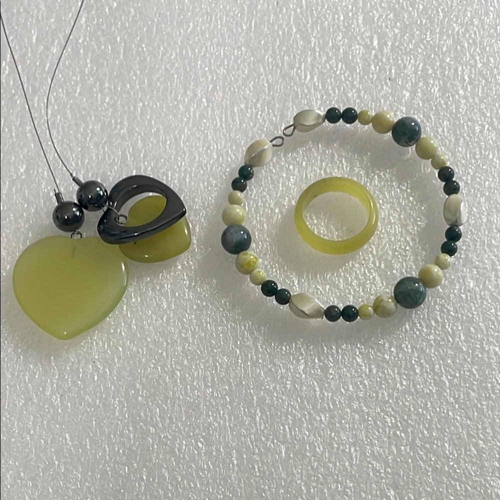 Bracelet + Ring + Dangle